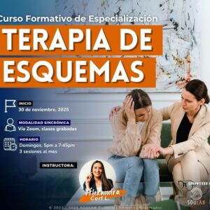 Curso Formativo de Especialización De Terapia de Esquemas