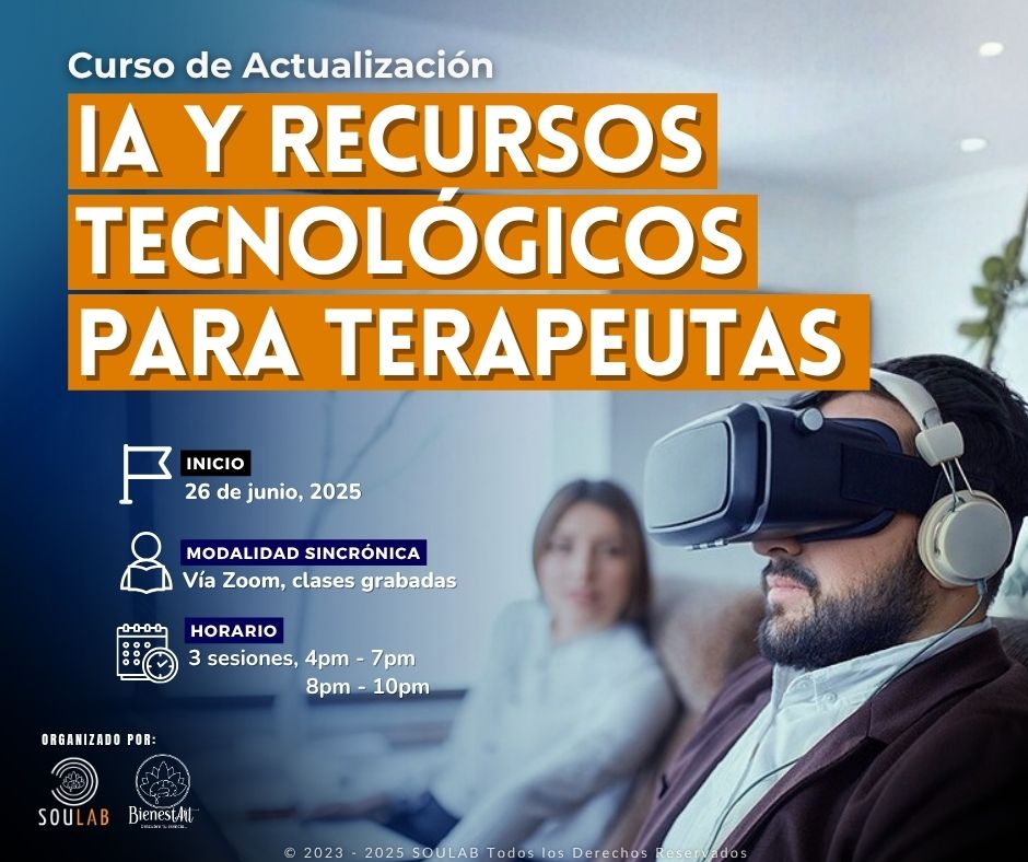 Curso de Actualización de IA y Recursos Tecnológicos para Terapeutas